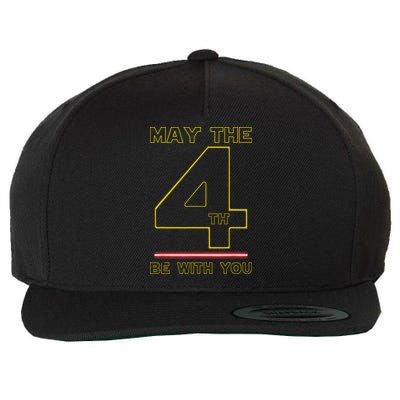 Cool May The 4th Be With You Birthday Wool Snapback Cap