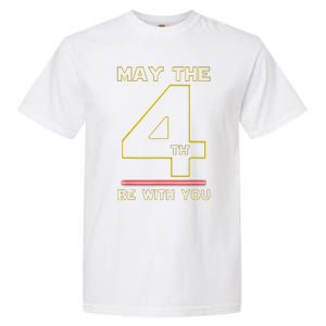 Cool May The 4th Be With You Birthday Garment-Dyed Heavyweight T-Shirt