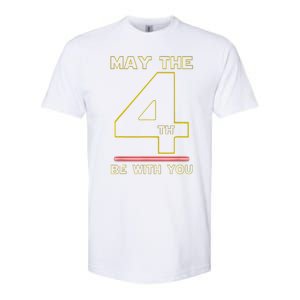 Cool May The 4th Be With You Birthday Softstyle CVC T-Shirt