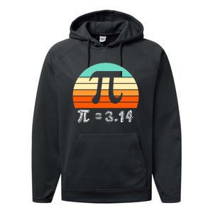 Cool Math Teacher Student Future Engineer Funny Happy Pi Day Gift Performance Fleece Hoodie