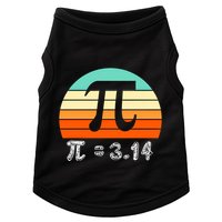 Cool Math Teacher Student Future Engineer Funny Happy Pi Day Gift Doggie Tank