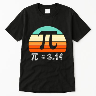 Cool Math Teacher Student Future Engineer Funny Happy Pi Day Gift Tall T-Shirt