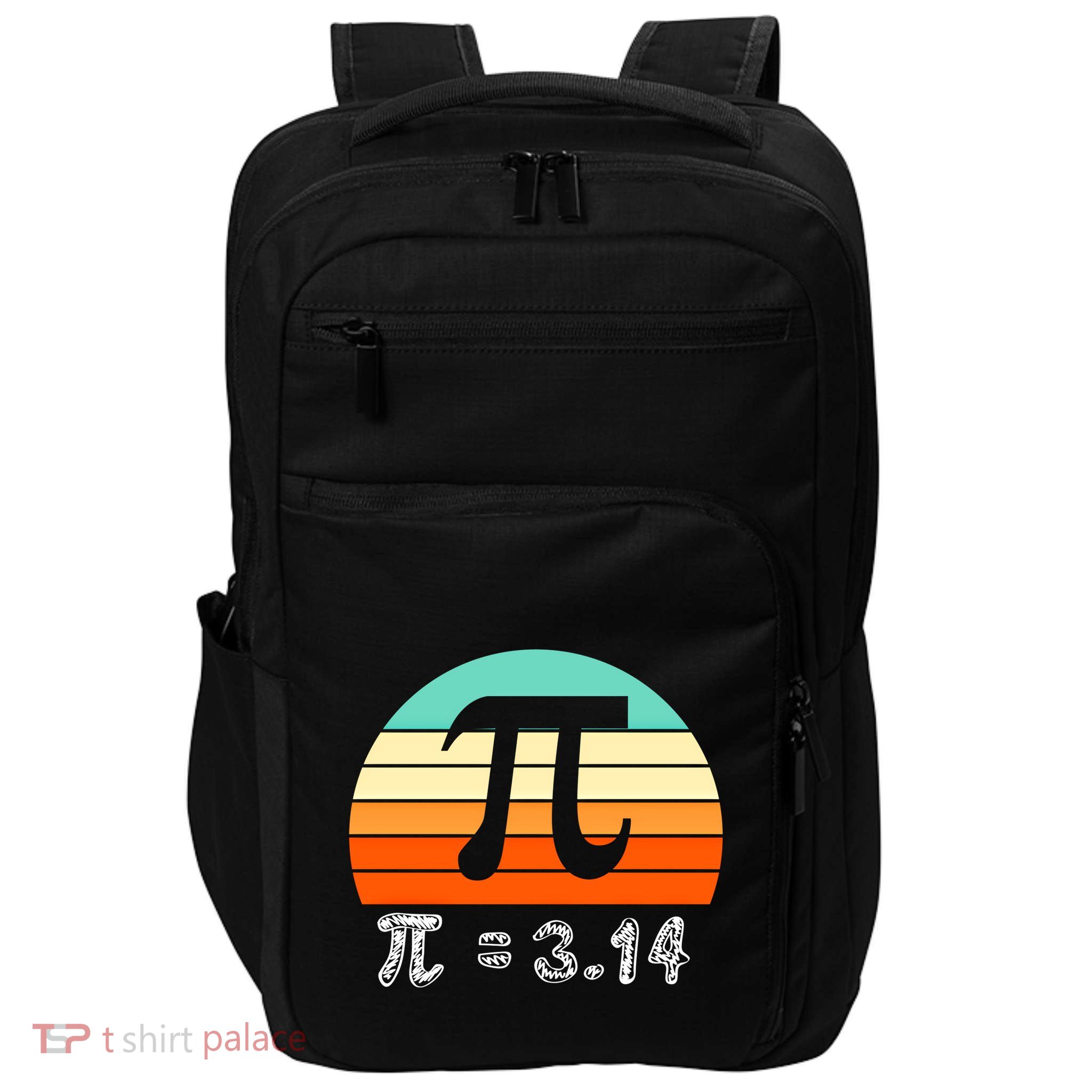 Cool Math Teacher Student Future Engineer Funny Happy Pi Day Gift Impact Tech Backpack