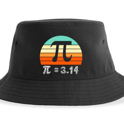 Cool Math Teacher Student Future Engineer Funny Happy Pi Day Gift Sustainable Bucket Hat