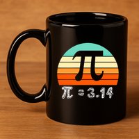 Cool Math Teacher Student Future Engineer Funny Happy Pi Day Gift 11oz C Handle Ceramic Mug