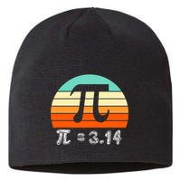 Cool Math Teacher Student Future Engineer Funny Happy Pi Day Gift Sustainable Beanie