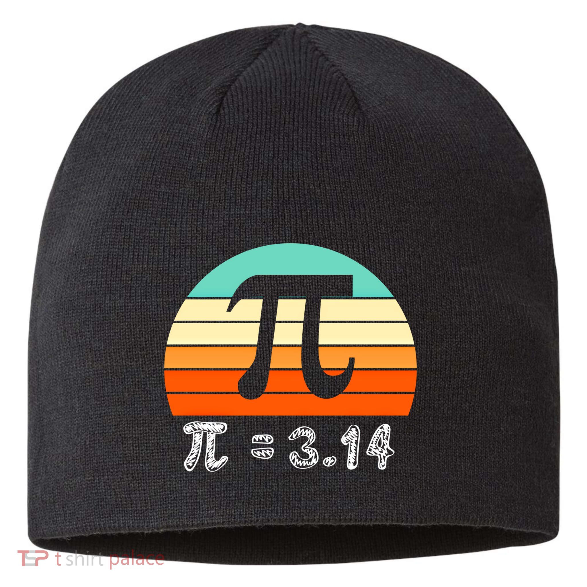 Cool Math Teacher Student Future Engineer Funny Happy Pi Day Gift Sustainable Beanie