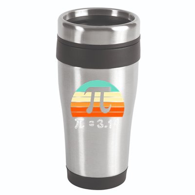 Cool Math Teacher Student Future Engineer Funny Happy Pi Day Gift 16oz Travel Tumbler