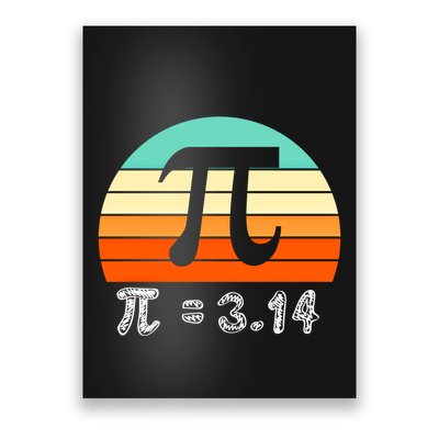 Cool Math Teacher Student Future Engineer Funny Happy Pi Day Gift Poster
