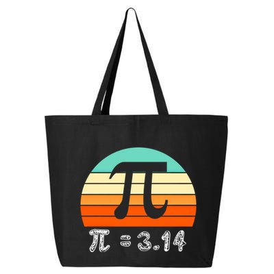 Cool Math Teacher Student Future Engineer Funny Happy Pi Day Gift 25L Jumbo Tote