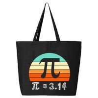 Cool Math Teacher Student Future Engineer Funny Happy Pi Day Gift 25L Jumbo Tote