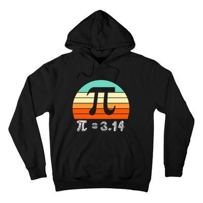 Cool Math Teacher Student Future Engineer Funny Happy Pi Day Gift Tall Hoodie