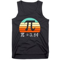 Cool Math Teacher Student Future Engineer Funny Happy Pi Day Gift Tank Top