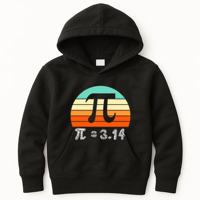 Cool Math Teacher Student Future Engineer Funny Happy Pi Day Gift Kids Hoodie