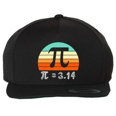 Cool Math Teacher Student Future Engineer Funny Happy Pi Day Gift Wool Snapback Cap