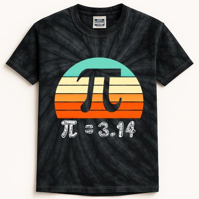 Cool Math Teacher Student Future Engineer Funny Happy Pi Day Gift Kids Tie-Dye T-Shirt