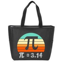 Cool Math Teacher Student Future Engineer Funny Happy Pi Day Gift Zip Tote Bag