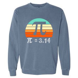 Cool Math Teacher Student Future Engineer Funny Happy Pi Day Gift Garment-Dyed Sweatshirt