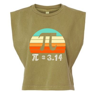 Cool Math Teacher Student Future Engineer Funny Happy Pi Day Gift Garment-Dyed Women's Muscle Tee
