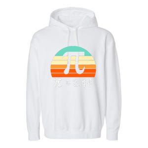 Cool Math Teacher Student Future Engineer Funny Happy Pi Day Gift Garment-Dyed Fleece Hoodie