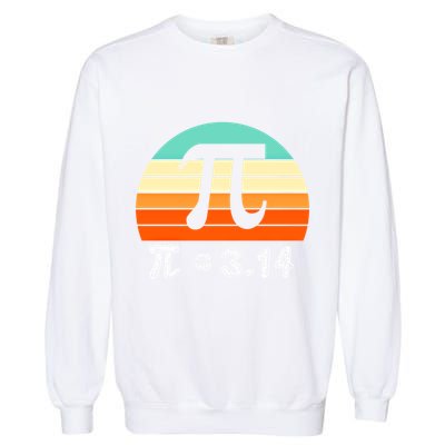 Cool Math Teacher Student Future Engineer Funny Happy Pi Day Gift Garment-Dyed Sweatshirt