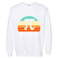 Cool Math Teacher Student Future Engineer Funny Happy Pi Day Gift Garment-Dyed Sweatshirt
