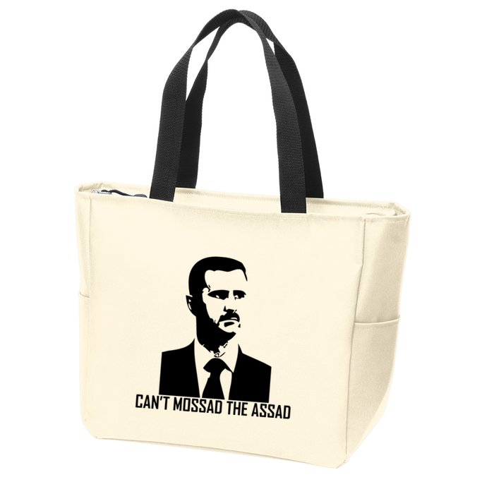 CanT Mossad The Assad Zip Tote Bag