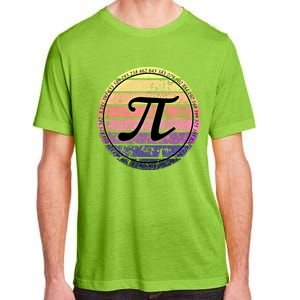 Cool Math Teacher Student Pi Day Digits Funny Happy Pi Day Gift Adult ChromaSoft Performance T-Shirt