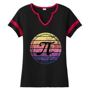 Cool Math Teacher Student Pi Day Digits Funny Happy Pi Day Gift Ladies Halftime Notch Neck Tee