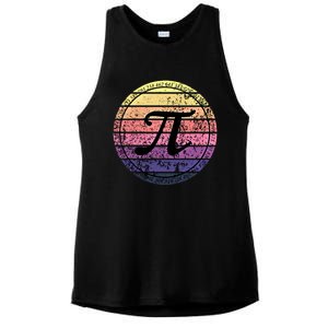 Cool Math Teacher Student Pi Day Digits Funny Happy Pi Day Gift Ladies PosiCharge Tri-Blend Wicking Tank