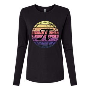 Cool Math Teacher Student Pi Day Digits Funny Happy Pi Day Gift Womens Cotton Relaxed Long Sleeve T-Shirt