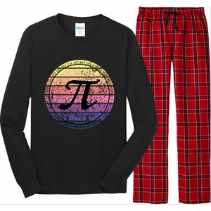 Cool Math Teacher Student Pi Day Digits Funny Happy Pi Day Gift Long Sleeve Pajama Set