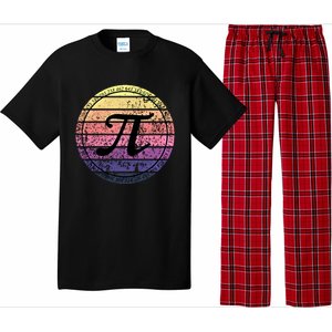 Cool Math Teacher Student Pi Day Digits Funny Happy Pi Day Gift Pajama Set