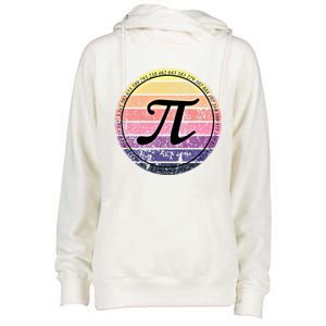 Cool Math Teacher Student Pi Day Digits Funny Happy Pi Day Gift Womens Funnel Neck Pullover Hood