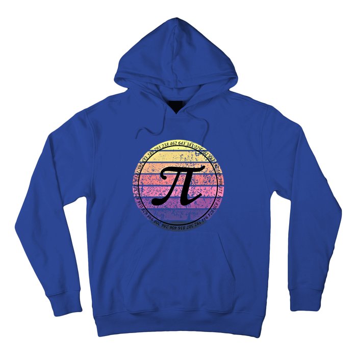 Cool Math Teacher Student Pi Day Digits Funny Happy Pi Day Gift Hoodie