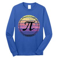 Cool Math Teacher Student Pi Day Digits Funny Happy Pi Day Gift Long Sleeve Shirt