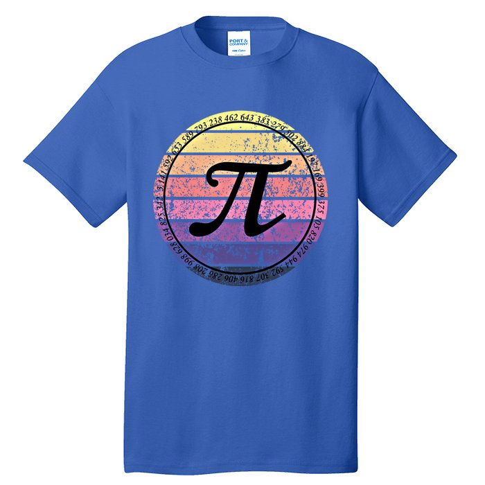 Cool Math Teacher Student Pi Day Digits Funny Happy Pi Day Gift Tall T-Shirt