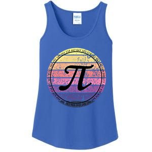 Cool Math Teacher Student Pi Day Digits Funny Happy Pi Day Gift Ladies Essential Tank