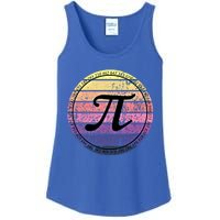 Cool Math Teacher Student Pi Day Digits Funny Happy Pi Day Gift Ladies Essential Tank