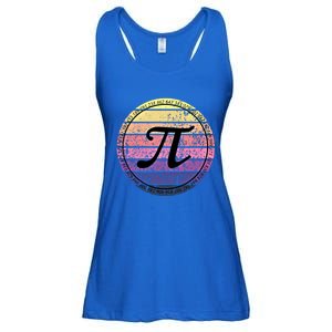 Cool Math Teacher Student Pi Day Digits Funny Happy Pi Day Gift Ladies Essential Flowy Tank