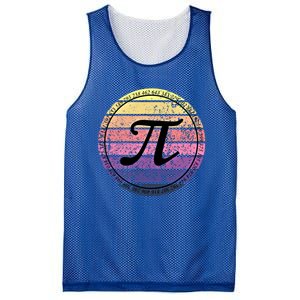 Cool Math Teacher Student Pi Day Digits Funny Happy Pi Day Gift Mesh Reversible Basketball Jersey Tank