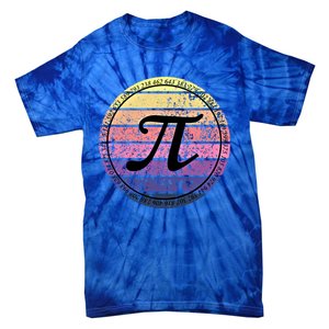 Cool Math Teacher Student Pi Day Digits Funny Happy Pi Day Gift Tie-Dye T-Shirt