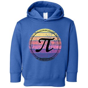 Cool Math Teacher Student Pi Day Digits Funny Happy Pi Day Gift Toddler Hoodie