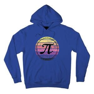 Cool Math Teacher Student Pi Day Digits Funny Happy Pi Day Gift Tall Hoodie