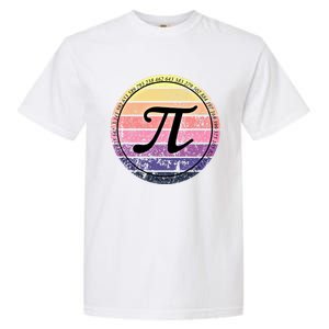 Cool Math Teacher Student Pi Day Digits Funny Happy Pi Day Gift Garment-Dyed Heavyweight T-Shirt