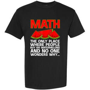 Cool Math Teacher For Men Women Mathematics Math Lover Humor Garment-Dyed Heavyweight T-Shirt