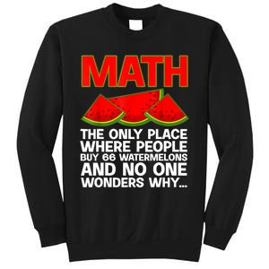 Cool Math Teacher For Men Women Mathematics Math Lover Humor Sweatshirt