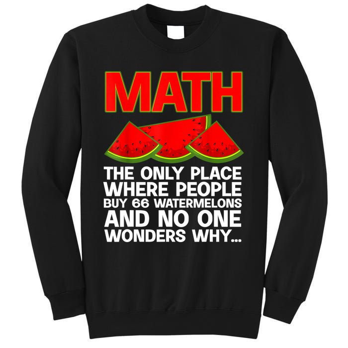 Cool Math Teacher For Men Women Mathematics Math Lover Humor Sweatshirt