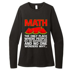 Cool Math Teacher For Men Women Mathematics Math Lover Humor Womens CVC Long Sleeve Shirt