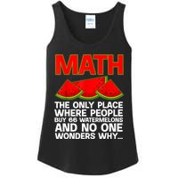 Cool Math Teacher For Men Women Mathematics Math Lover Humor Ladies Essential Tank